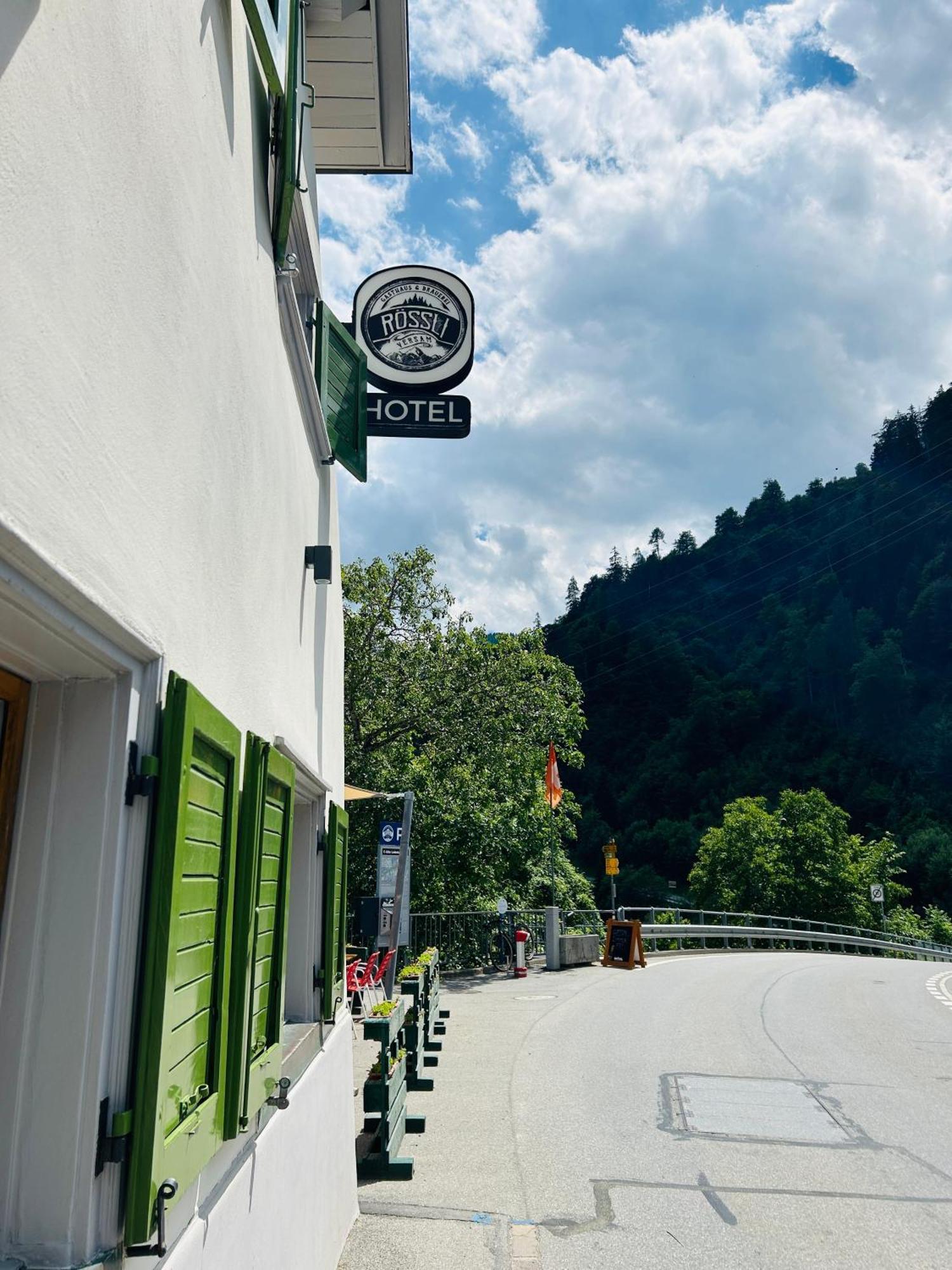 Gasthaus Roessli Versam المظهر الخارجي الصورة